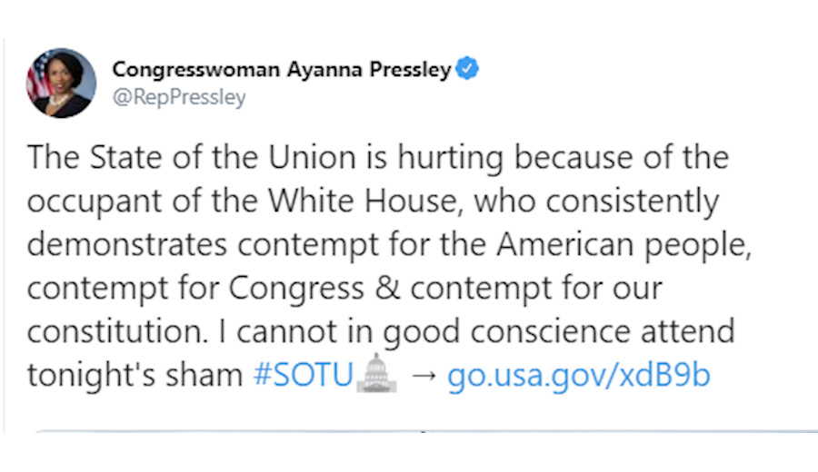 آغاز سومین نطق سالیانه ترامپ در کنگره آمریکا