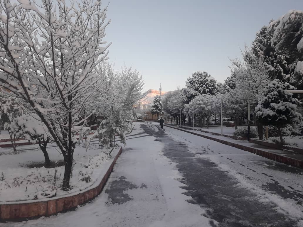 سومین برف زمستانی چهره ایلام را سفید پوش کرد سومین برف زمستانی چهره ایلام را سفید پوش کرد