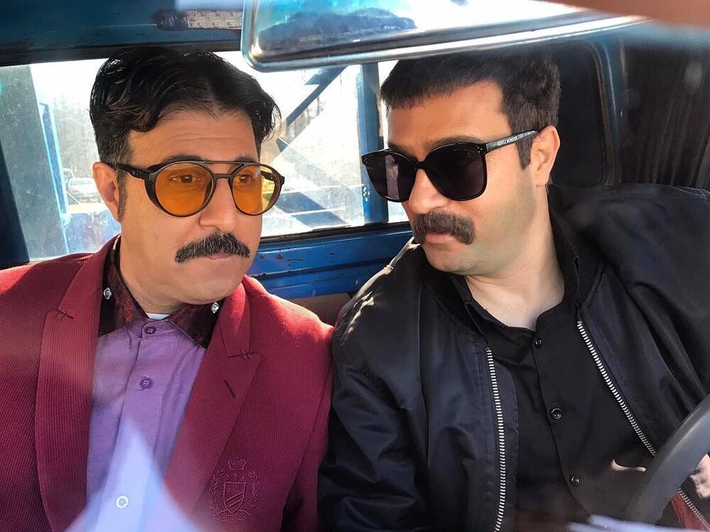 تصویری از پشت صحنه سریال «پایتخت»