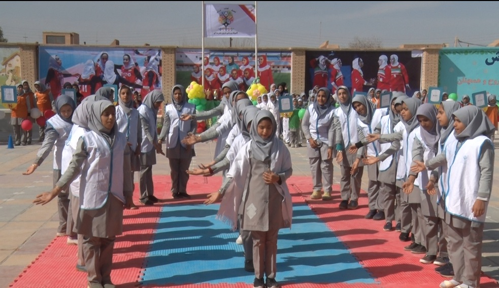 برگزاری المپیاد ورزش دانش آموزان میبدی