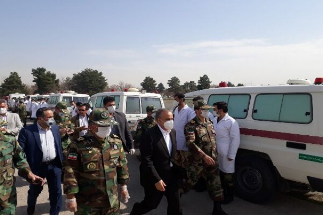 آغاز فعالیت قرارگاه پدافند زیستی لشگر ۱۶ زرهی