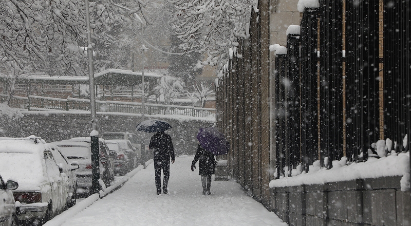 پیش بینی بارش برف در ۱۵ استان کشور و هشدار هواشناسی