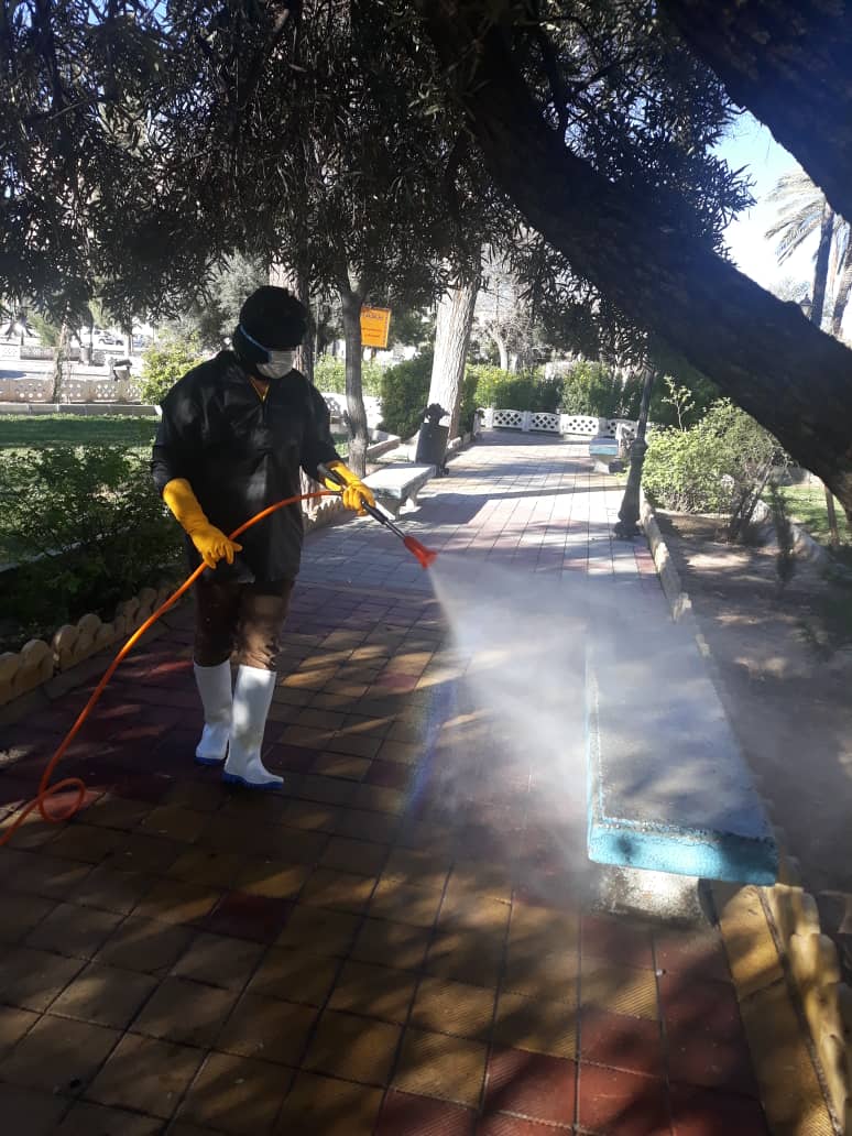 عملیات ضد عفونی اماکن عمومی شهر فسا عملیات ضد عفونی اماکن عمومی شهر فسا
