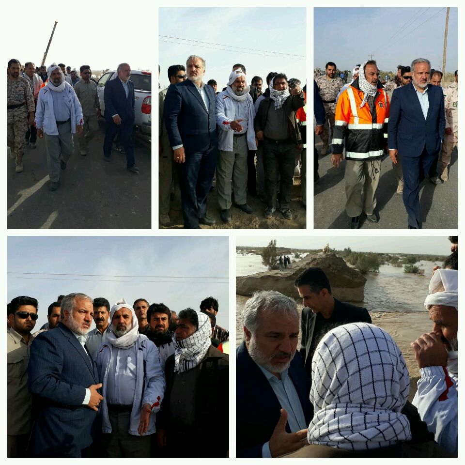 تخلیه هشت روستا در مسیر سیلاب در هیرمند