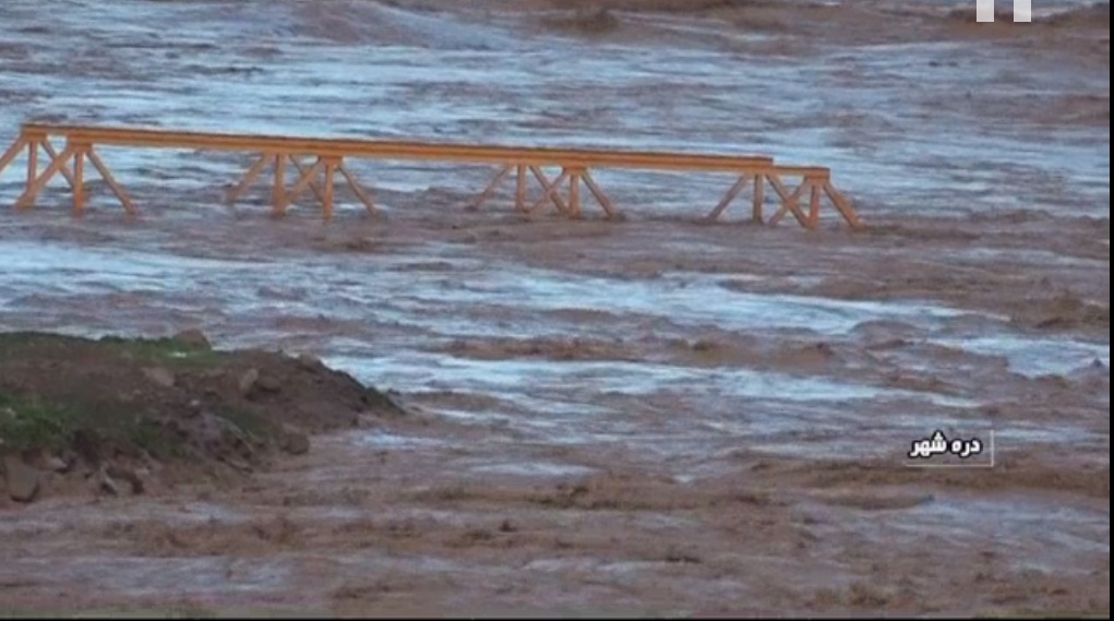 تخریب زیر ساخت های ارتباطی استان بر اثر سیل