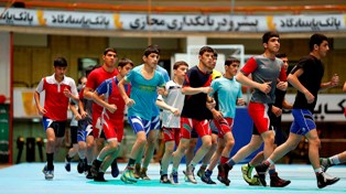 آزادکاران مازندرانی در اردوی تیم ملی کشتی جوانان