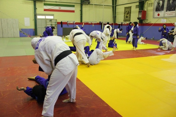 اردوی جودوکاران دختر در تهران اردوی جودوکاران دختر در تهران