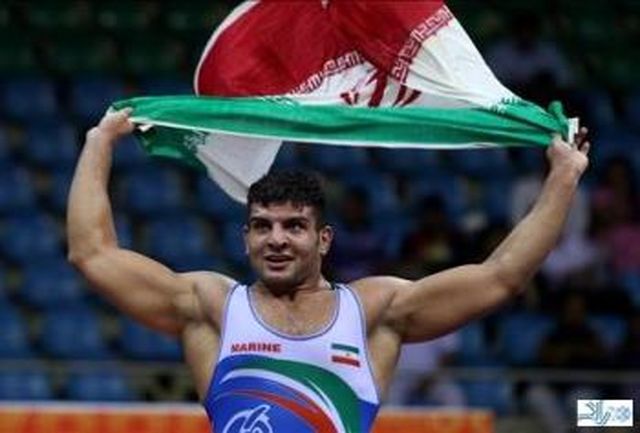 یدالله محبی بر سکوی نخست ایستاد