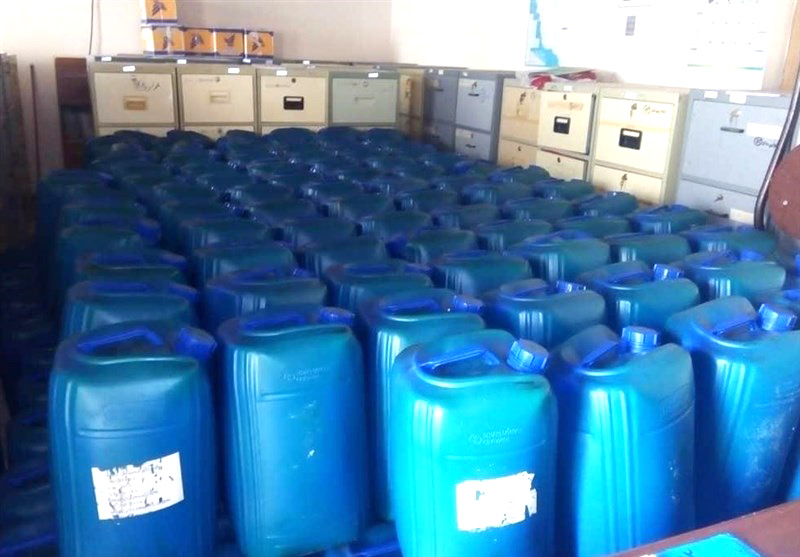 کشف ‌محموله 5هزار لیتری مواد‌ مخدر صنعتی در دیلم