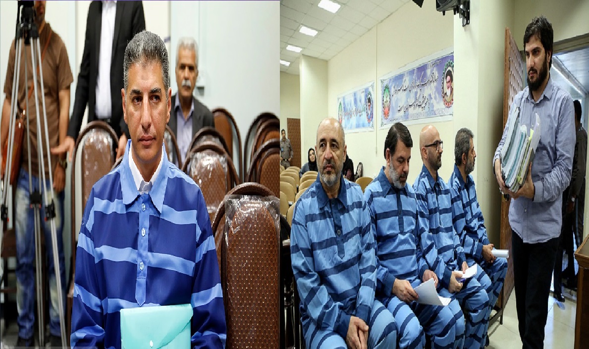 برگزاری جلسه دادگاه هادی رضوی و علیرضا زيبا حالت منفرد برگزاری جلسه دادگاه هادی رضوی و علیرضا زيبا حالت منفرد