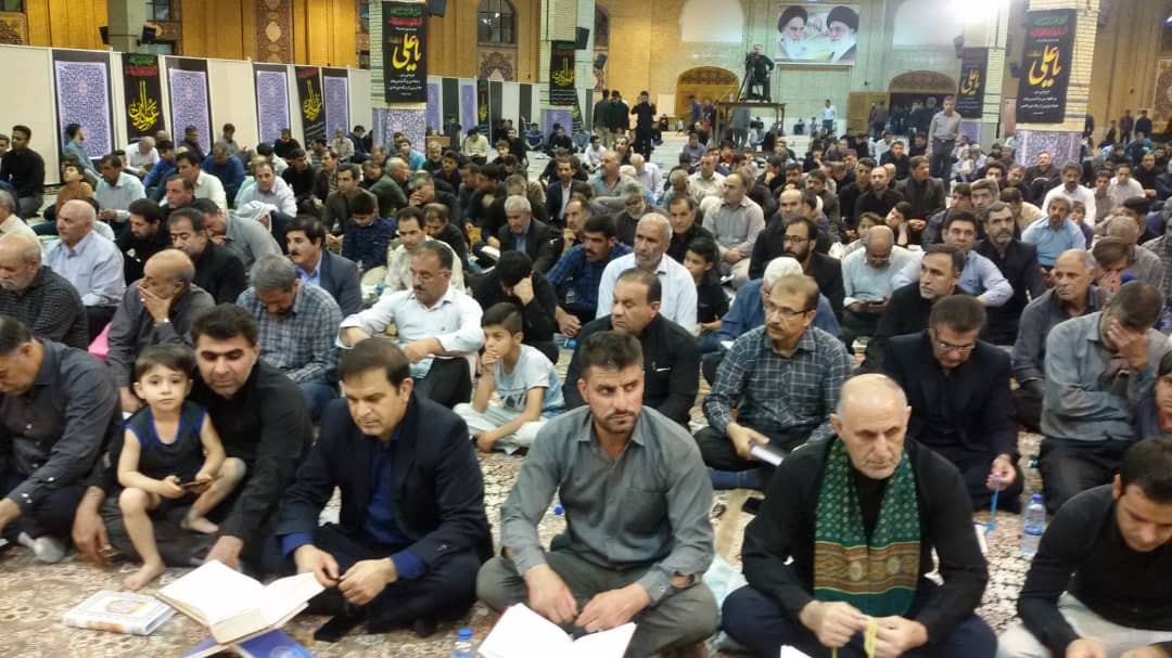 نوای « الهی العفو » در جای جای استان طنین انداز شد