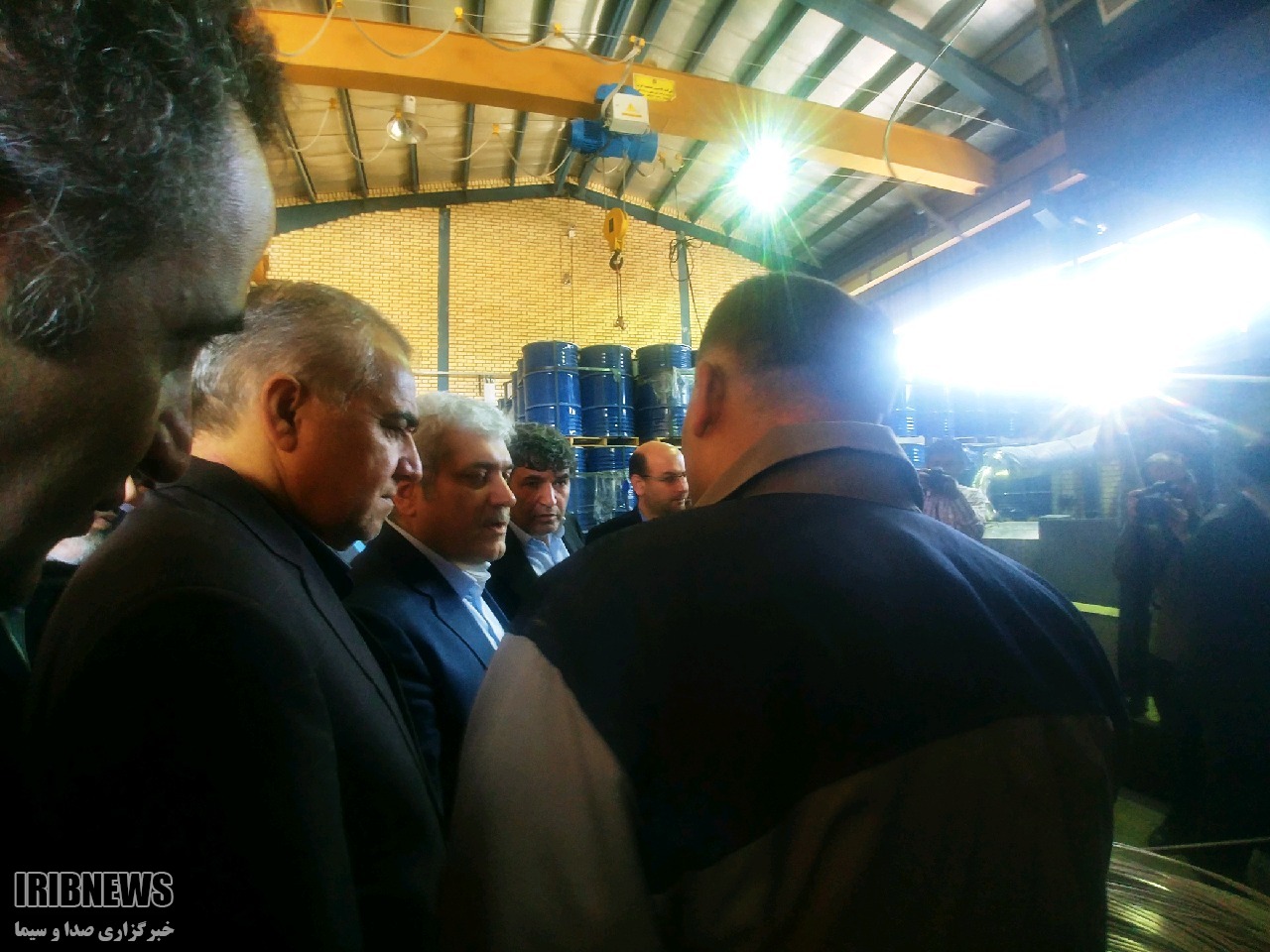 بازدیدمعاون رئیس‌جمهور از شرکت‌های دانش‎بنیان زنجان