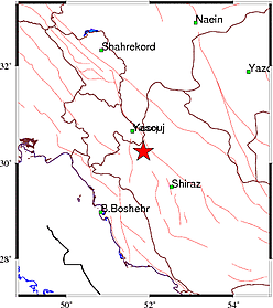 زمین لرزه در اردکان زمین لرزه در اردکان