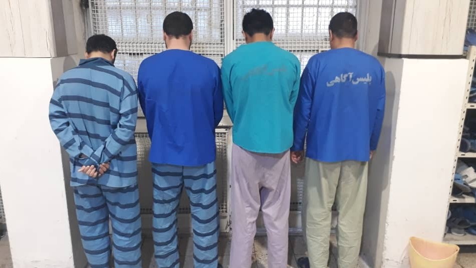 شناسایی و دستگیری 4 سارق و مالخر در بردسکن