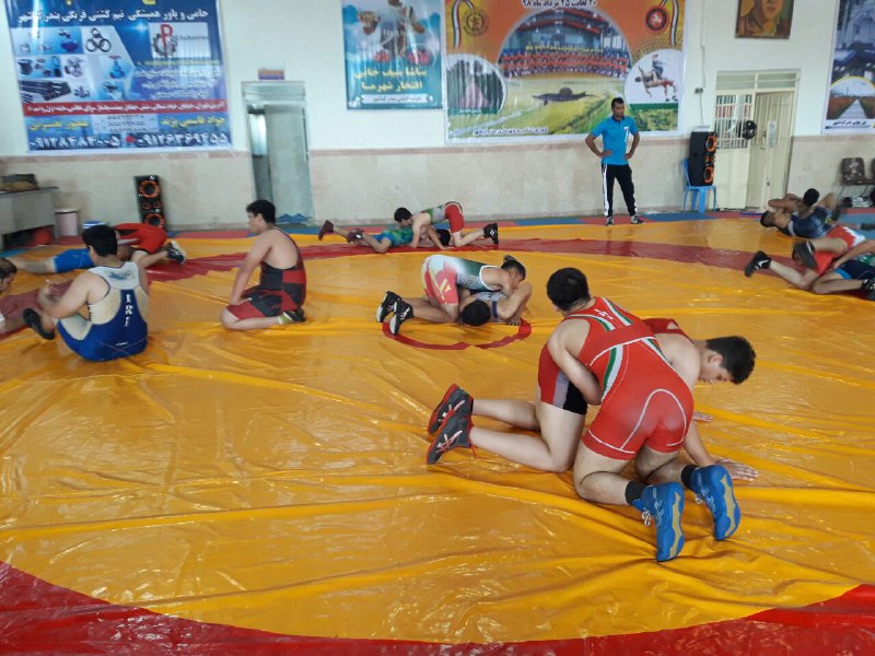برگزاری اردوی کشتی گیران نونهال برگزاری اردوی کشتی گیران نونهال
