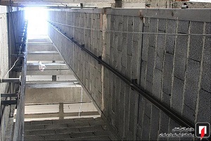 واژگونی کامیون حمل نخاله در بزرگراه حکیم