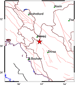 زمین لرزه در اردکان زمین لرزه در اردکان