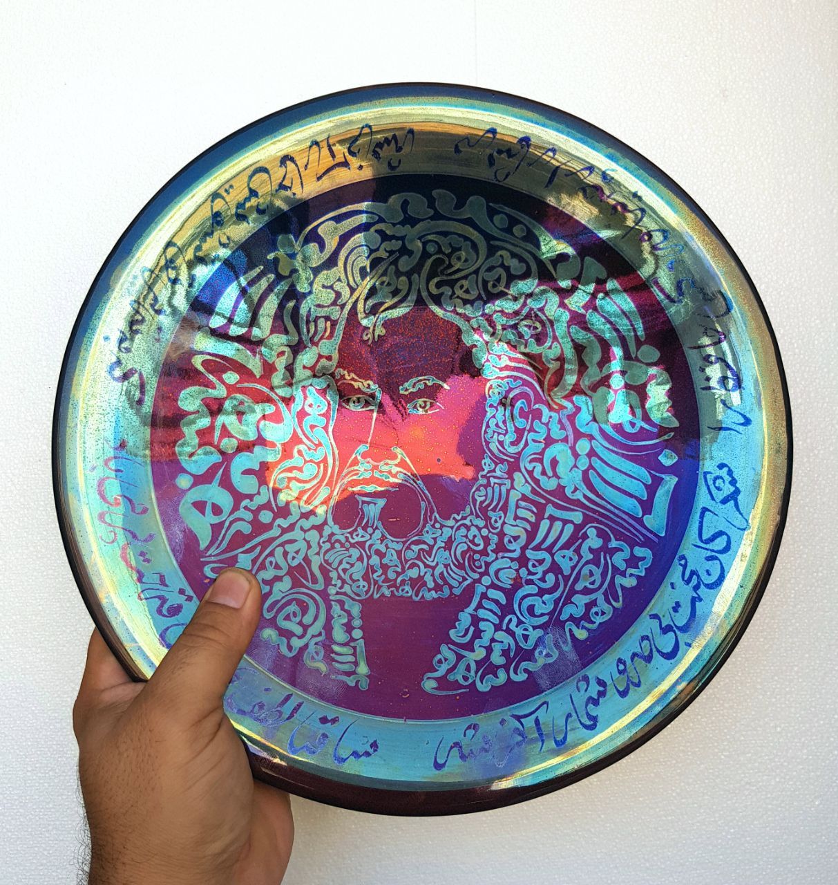 آثار هنرمند کاشانی در اسپانیا