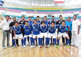 دیدار نماینده فوتسال شیراز با فرش آرای مشهد