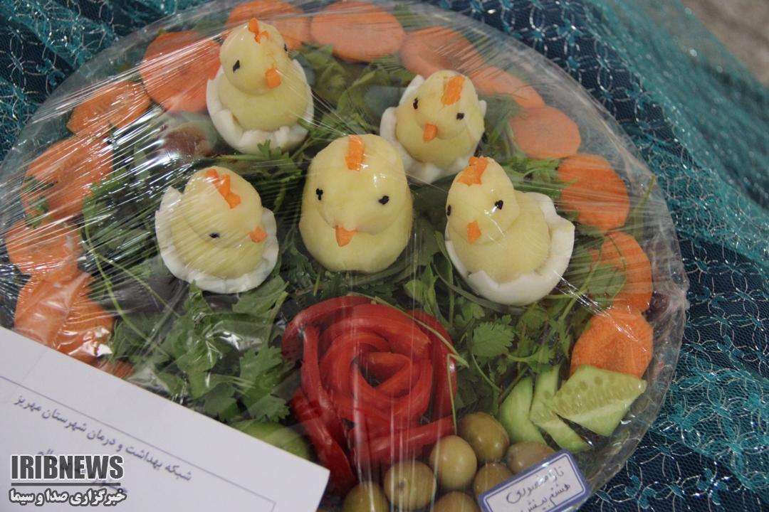 جشنواره غذای سالم در مهریز