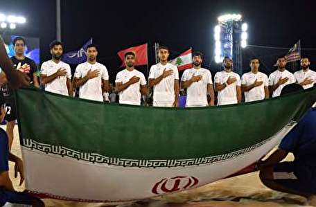 فوتبالیست‌های ساحلی باز به خط شدند