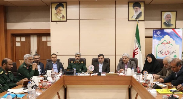 رونمایی از پوستر کنگره ملی شهدای هرمزگان