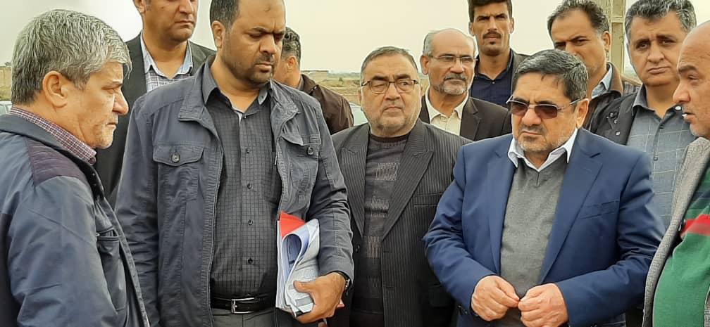 بازدید رئیس بنیاد مسکن از آخرین وضعیت سیل زدگان باوی
