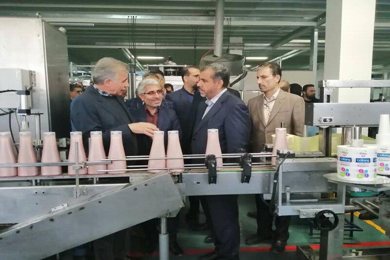 بازدید استاندار از سه واحد تولیدی در شهر صنعتی البرز