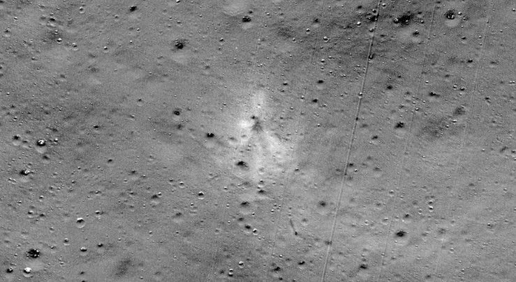 مشخص شدن محل سقوط کاوشگر هند