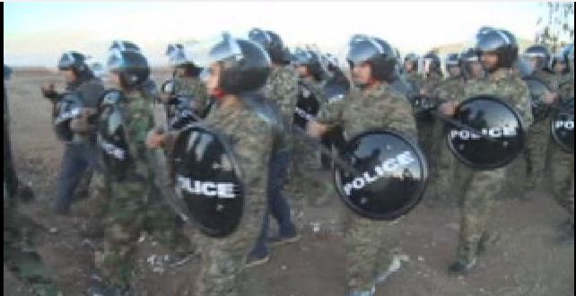 نمایش اقتدار بسیجیان میبد