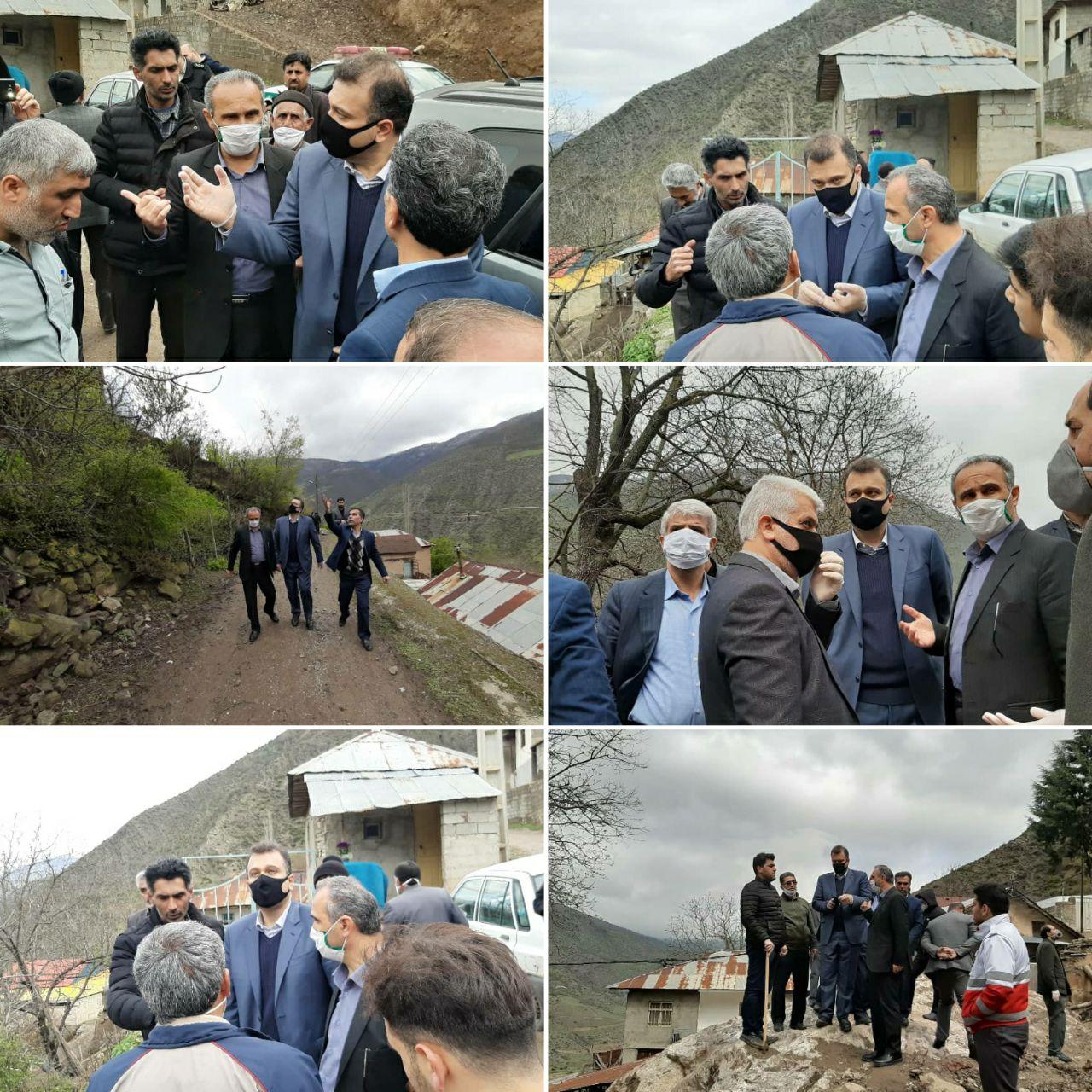 روستای پیت سرا‌ به دلیل در معرض خطر سقوط سنگ جابجا می شود