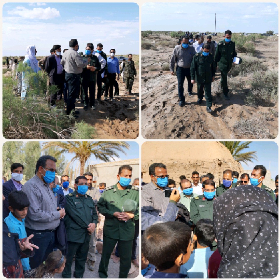 منطقه ده رضای ریگان به عنوان چهارمین نقطه قرارگاه پیشرفت وابادانی