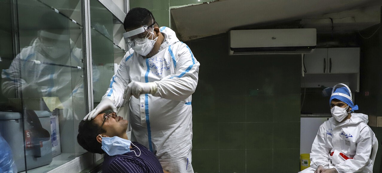 انجام تست فوری کرونا در مازندران