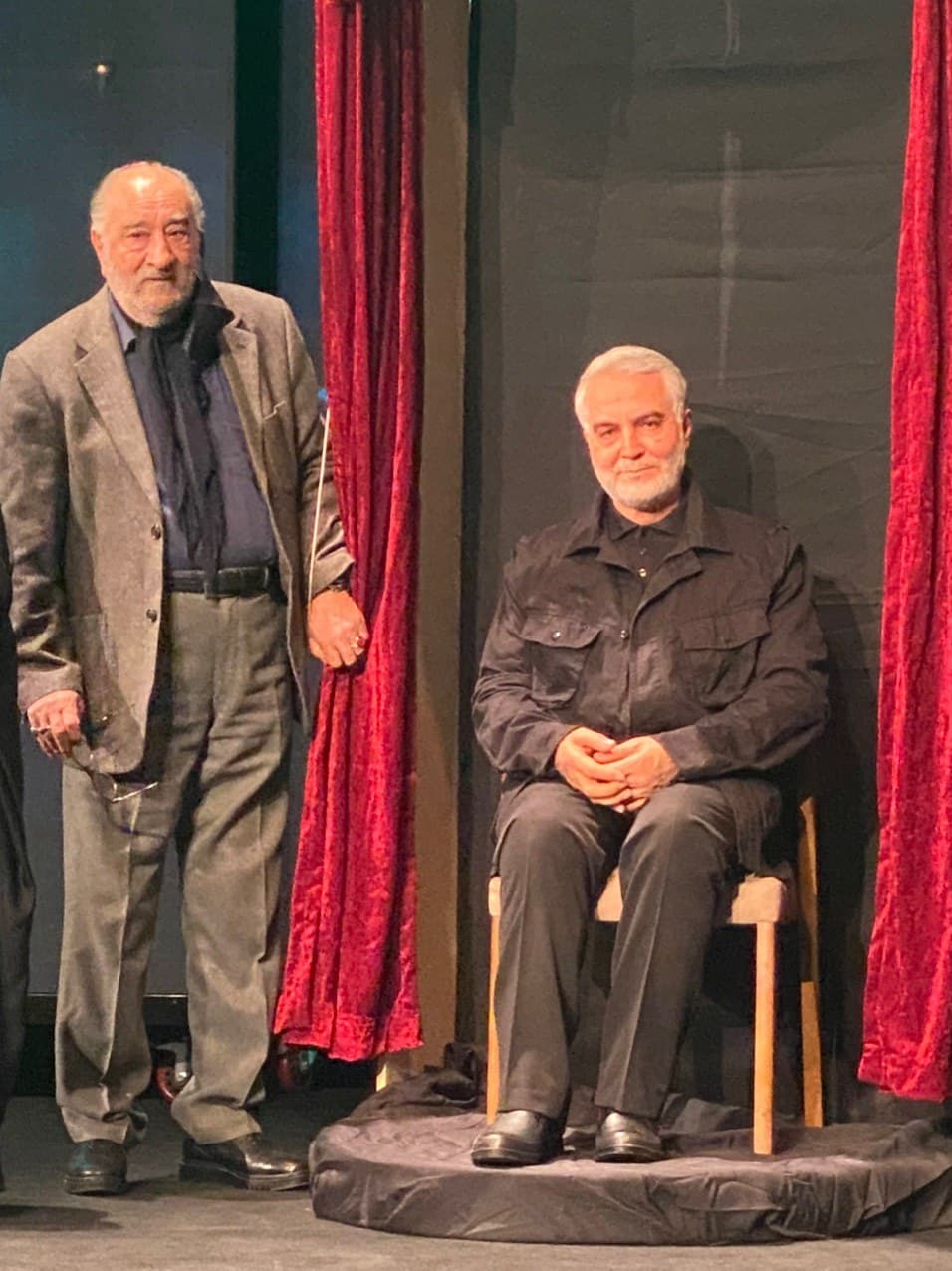 رونمایی از تندیس سردار سلیمانی در «مرد میدان» رونمایی از تندیس سردار سلیمانی در «مرد میدان»