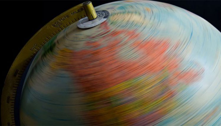 چرخش زمین با سرعت بیشتر چرخش زمین با سرعت بیشتر