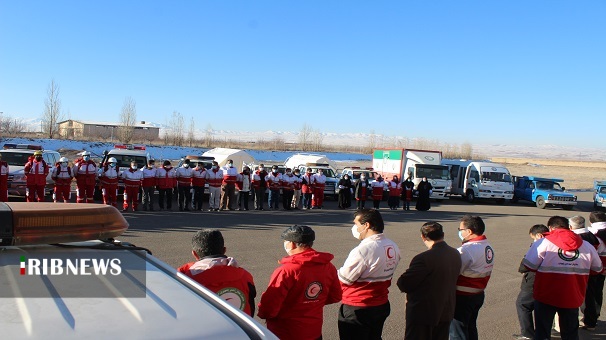 مانور زلزله فرضی در مروارید زنجان مانور زلزله فرضی در مروارید زنجان