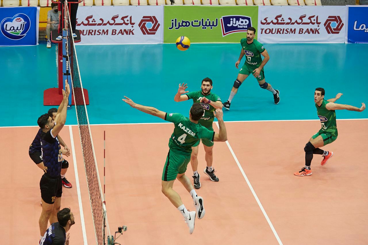 هراز آمل، صدرنشین جدید لیگ برتر والیبال