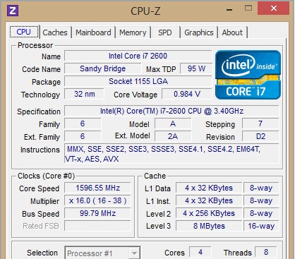 مشخصات سیستم من چیست؟ 