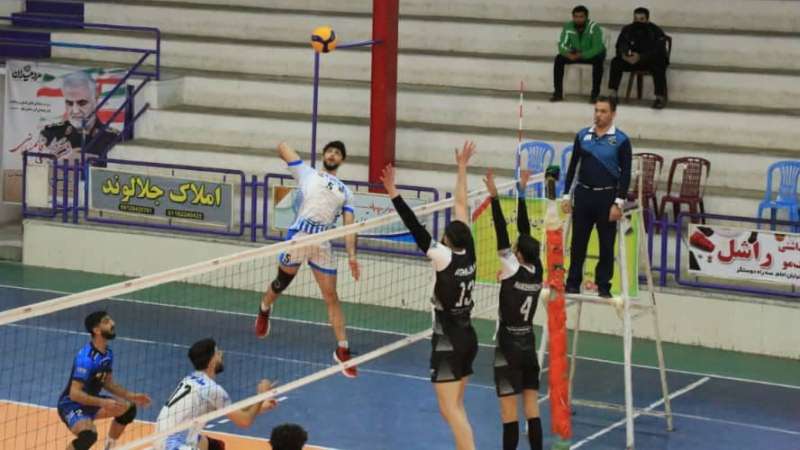 نتایج سومین روز دسته یک والیبال باشگاه‌های کشور