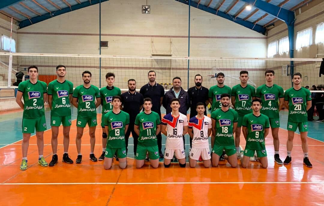 صدرنشینی تیم هرازآمل در لیگ برتر والیبال نوجوانان کشور