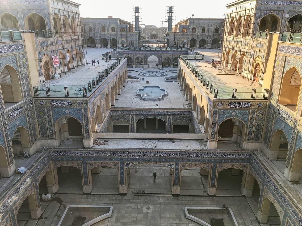 بهره برداری از طرح‌های توسعه حرم مطهر علوی (ع)