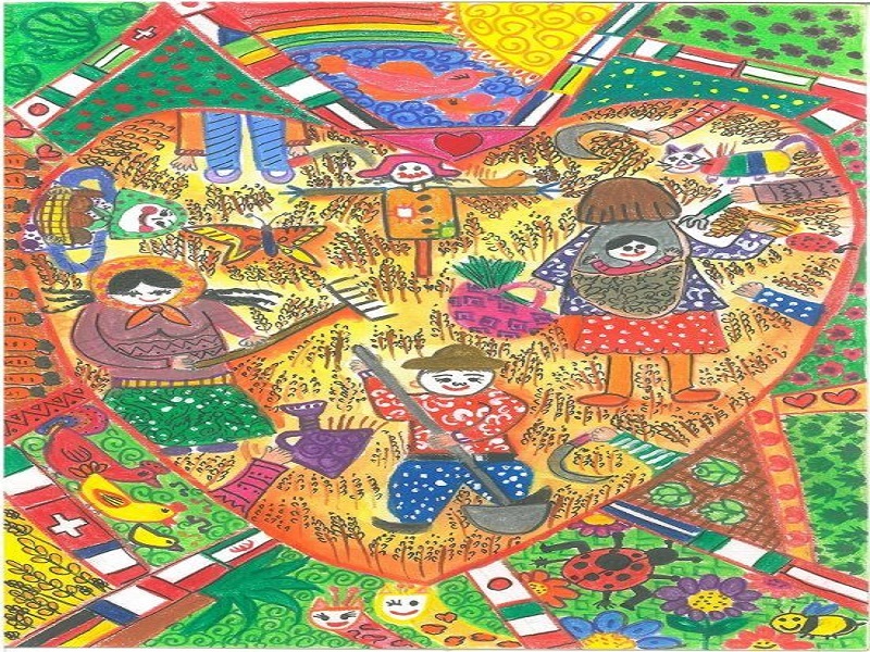 کودک همدانی برنده جایزه اول نقاشی فائو