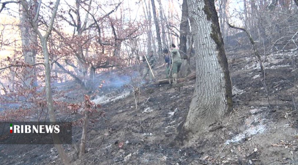 اطفای کامل آتش در پارک ملی گلستان اطفای کامل آتش در پارک ملی گلستان