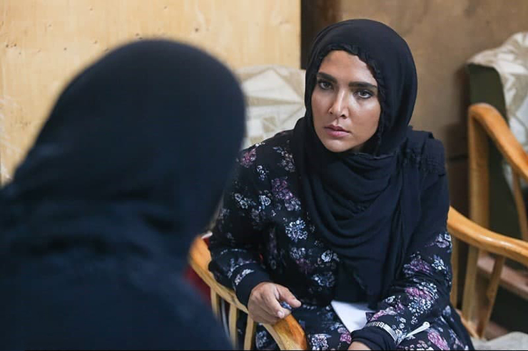 بازیگر نجلا امشب در «دورهمی» بازیگر نجلا امشب در «دورهمی»