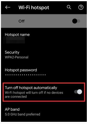 مشکل وصل نشدن هات اسپات روی اندروید