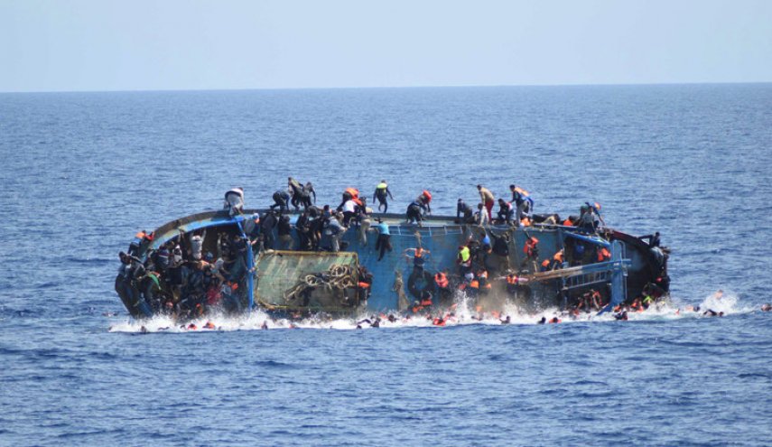 ۵۳ کشته و ناپدید براثر غرق شدن کشتی در لیبی