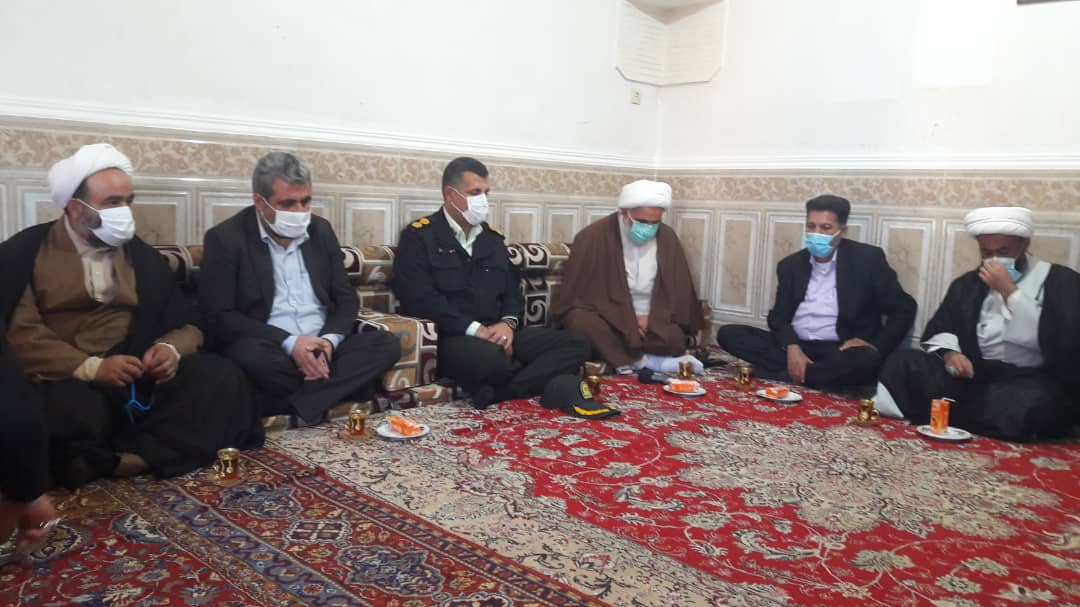 دیدار با خانواده شهدا و جانبازان