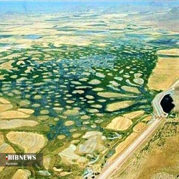 تالابی با ۱۱۰ جزیره بزرگ و کوچک به نام هشیلان تالابی با ۱۱۰ جزیره بزرگ و کوچک به نام هشیلان