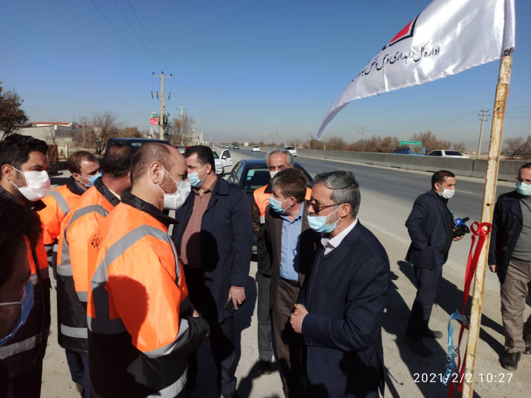 بهره برداری از ۸ طرح راهداری در بهار بهره برداری از ۸ طرح راهداری در بهار