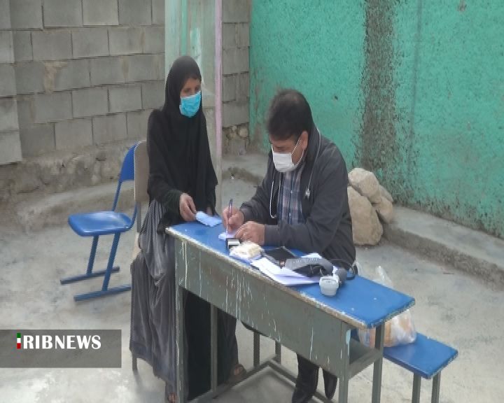 ارائه خدمات امدادگران سلامت به منطقه محروم توگبری چرام